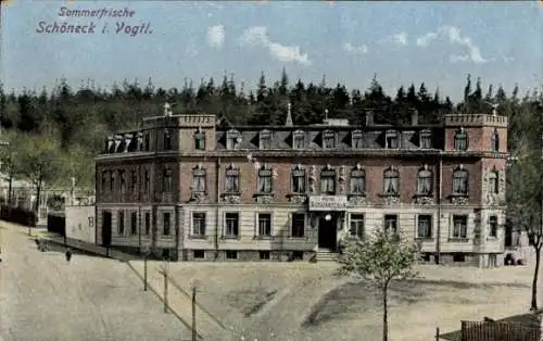 Ak Schöneck im Vogtland, Hotel und Kurhaus Schützenhaus