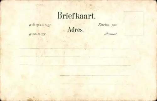 Foto Niederländisch Indien Chinesischer Chef von Batavia