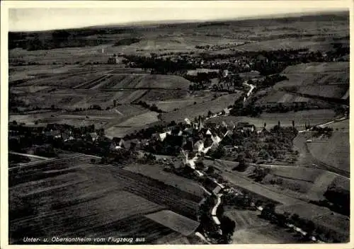 Ak Obersontheim in Württemberg, Fliegeraufnahme