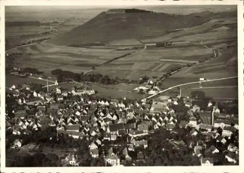 Ak Bopfingen im Ostalbkreis, Fliegeraufnahme