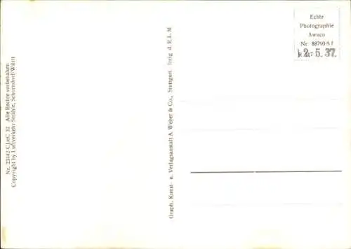 Postkarte Bamberg in Oberfranken, Luftbild, Domplatz, Neue Residenz