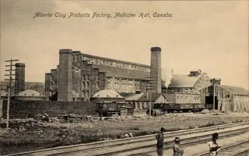 Ak Medicine Hat Alberta Kanada, Alberta Clay Products Factory