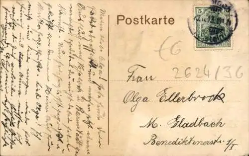 Ak Elmshorn in Holstein, Teich, Stadtpark