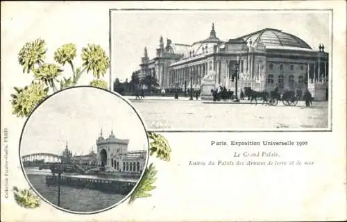 CPA Paris, Exposition Universelle 1900, Grand Palais