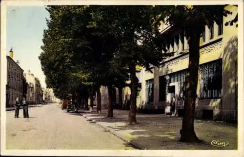 CPA Remiremont Lorraine Vosges, Poste, Boulevard Thiers