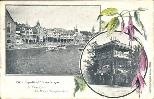 CPA Paris, Exposition Universelle 1900, Bar au Champ-de-Mars