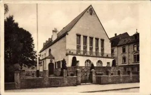 Studentika Ak Freiburg im Breisgau, Corpshaus Suevia, Burschenschaftshaus, KSCV