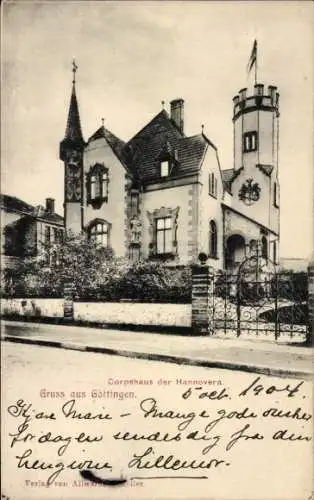 Studentika Ak Göttingen, Corpshaus Hannovera, KSCV