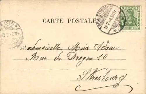 Ak Kind als Erwachsener, Unterlagen, Dokumente