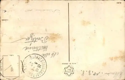 Künstler Ak Klein, C., Blühende Rose, Knospen