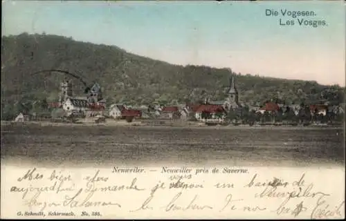 Ak Neuwiller lès Saverne Neuweiler Elsass Bas Rhin,  Vogesen, Lothringen