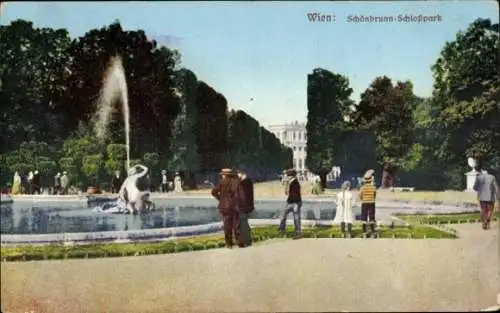 Ak Wien 13 Hietzing Österreich, Schönbrunn, Schlosspark