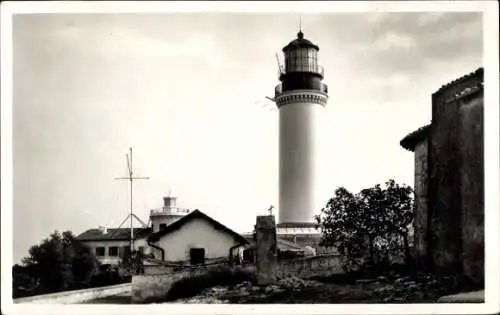 Ak Antibes Alpes Maritimes, Leuchtturm von Garoupe