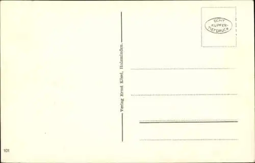 Ak Holzminden an der Weser, Teich