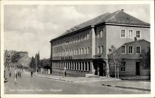 Ak Bad Freienwalde an der Oder, Post