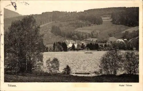 Ak Titisee Neustadt im Breisgau Hochschwarzwald, Hotel Titisee
