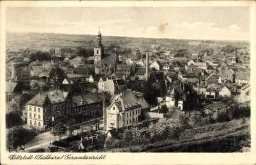 Ak Hettstedt im Südharz, Hettstedt (Südharz) Gesamtansicht