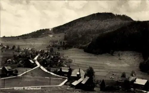 Ak Waltersdorf Großschönau in der Oberlausitz, Teilansicht