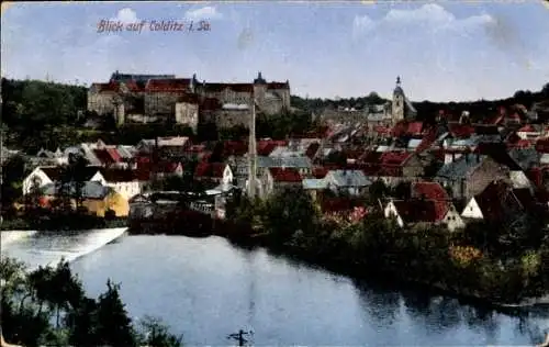 Ak Colditz in Sachsen, Blick auf Colditz i. Sa.