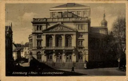 Ak Altenburg (S.A.) in Thüringen, Altenburg i.Thür Landestheater