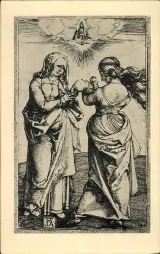 Künstler Litho Dürer, A., Heilige Anna und Maria