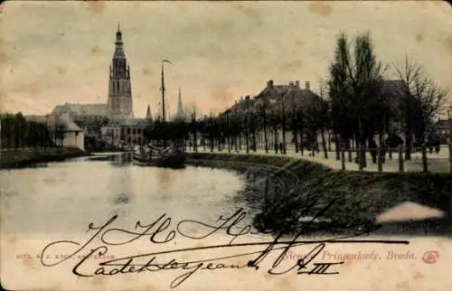 Ak Breda Nordbrabant Niederlande, Nieuwe Prinsenkade