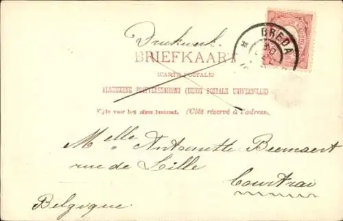 Ak Breda Nordbrabant Niederlande,  Nieuwe Prinsenkade.