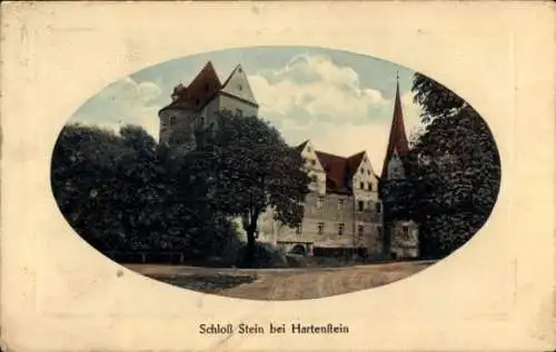 Ak Stein Hartenstein in Sachsen, Schloss Stein