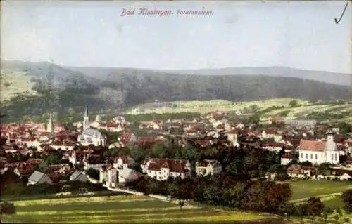 Ak Bad Kissingen Unterfranken Bayern, Gesamtansicht