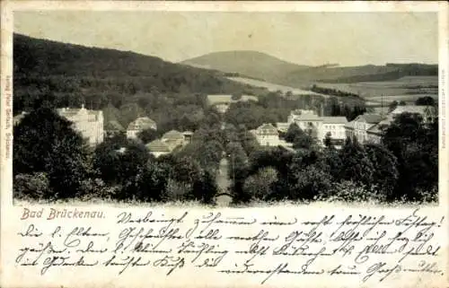 Ak Bad Brückenau im Sinntal Unterfranken, Panorama