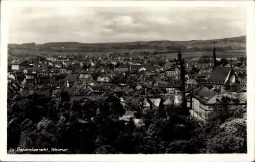 Ak Weimar in Thüringen, Gesamtansicht