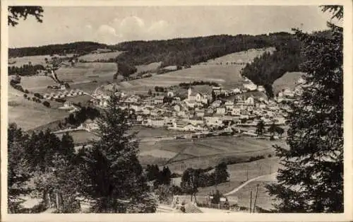 Ak Villers le Lac Doubs, Panorama