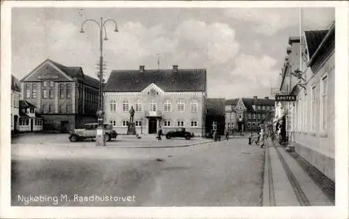 Ak Nyköbing Nykøbing Falster Dänemark, Raadhustorvet