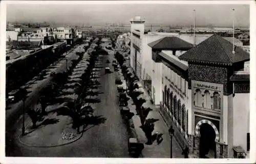 Ak Casablanca Marokko, Boulevard des 4 feme Zouaves