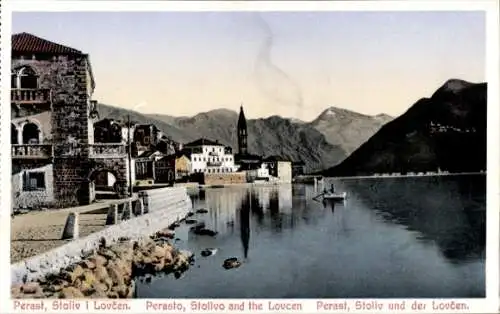 Ak Perast Perasto Montenegro, Stoliv, Lovcen