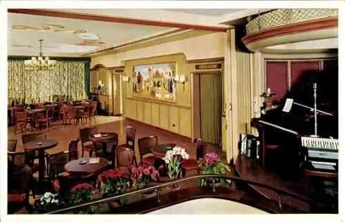 Ak Winterthur Kt. Zürich Schweiz, Confiserie-Café Kränzlin, Innenansicht