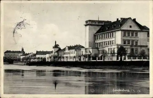 Ak Břeclav Lundenburg Niederdonau Südmähren, Teilansicht