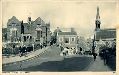 PC Harrow London England, Harrow School, Chapel