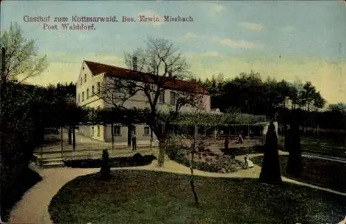 Ak Walddorf Kottmar in der Oberlausitz, Gasthof zum Kottmarberg, Inh. Erwin Missbach