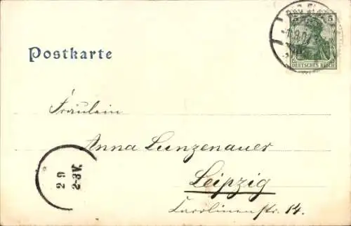 Ak Bad Elster im Vogtland, Haus Prinz Georg