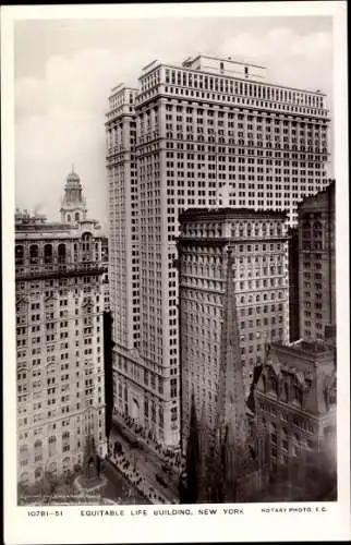 Ak Manhattan New York City USA, Equitable Life Building