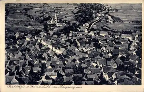 Ak Bahlingen am Kaiserstuhl, Fliegeraufnahme