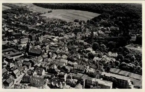 Ak Sulzbach im Saarland, Fliegeraufnahme