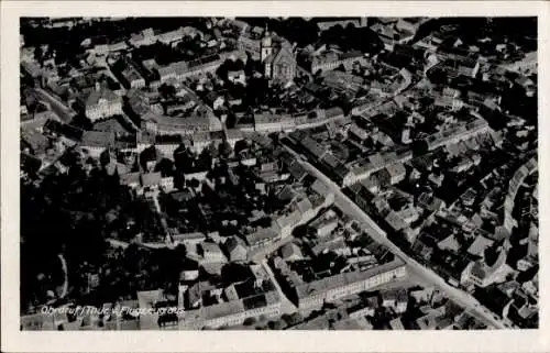 Ak Ohrdruf in Thüringen, Fliegeraufnahme