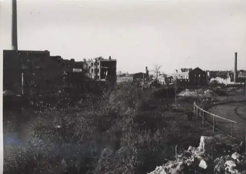 Original Foto Berlin Mitte, Spreeufer, Behala, Osthafen, um 1946