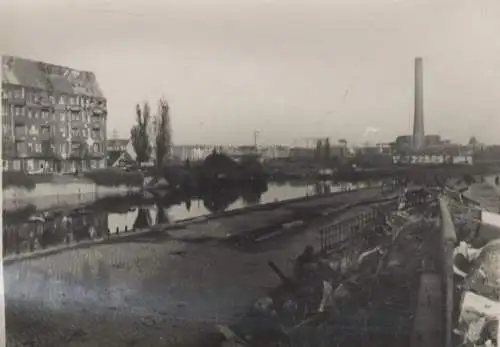 Original Foto Berlin Mitte, Spreeufer, um 1946