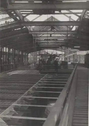 Original Foto Berlin Kreuzberg, U-Bahnhof Gleisdreieck, um 1946