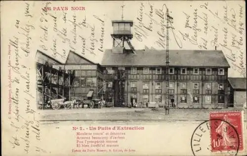 Ak Pays Noir, Un Puits d'Extraction