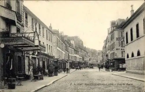 Ak Saint Germain en Laye Yvelines, Pariser Straße, Hotel