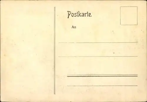 Studentika Künstler Ak Abitur 1925
